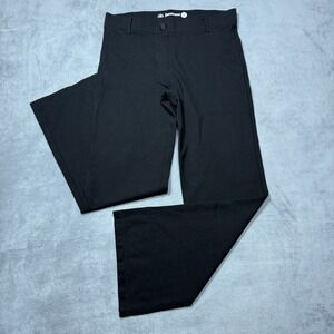 Beta Brand Pants Womens M Petite Dress Pant Yoga Stretch Flare Boho Athleisure